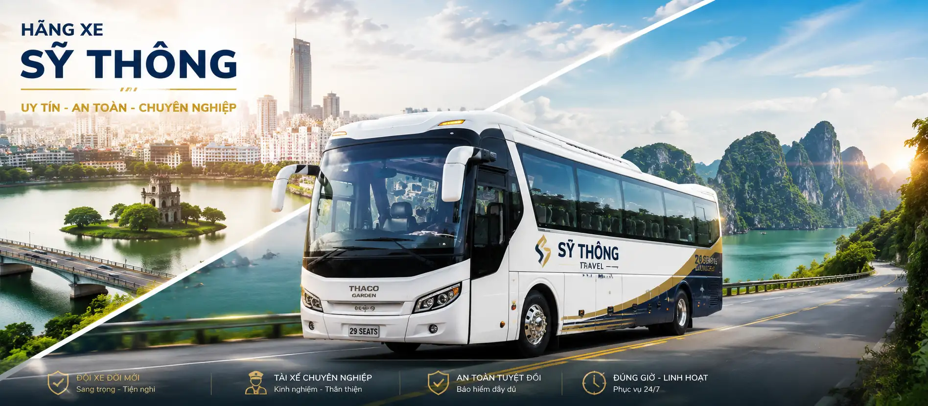Thuê Xe Gấp Trong Ngày Tại Hà Nội ➻ Tối Ưu Di Chuyển 24/7