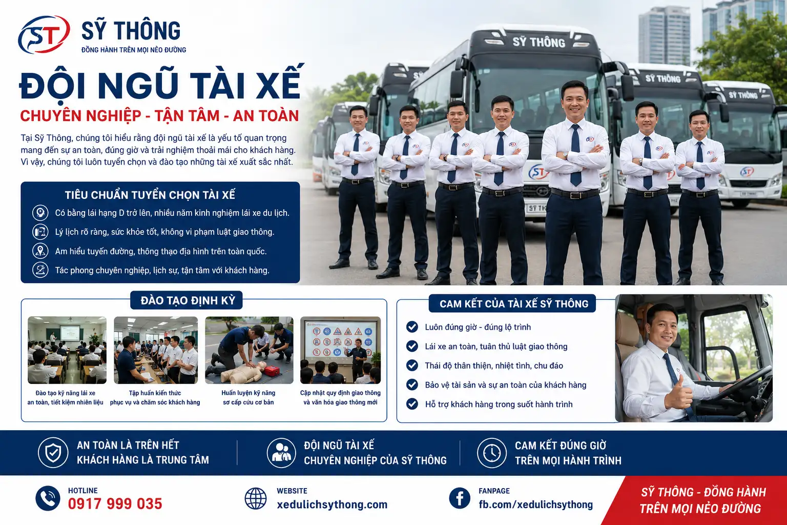 Thuê xe 29 cam kết đúng giờ – đội ngũ chuyên nghiệp