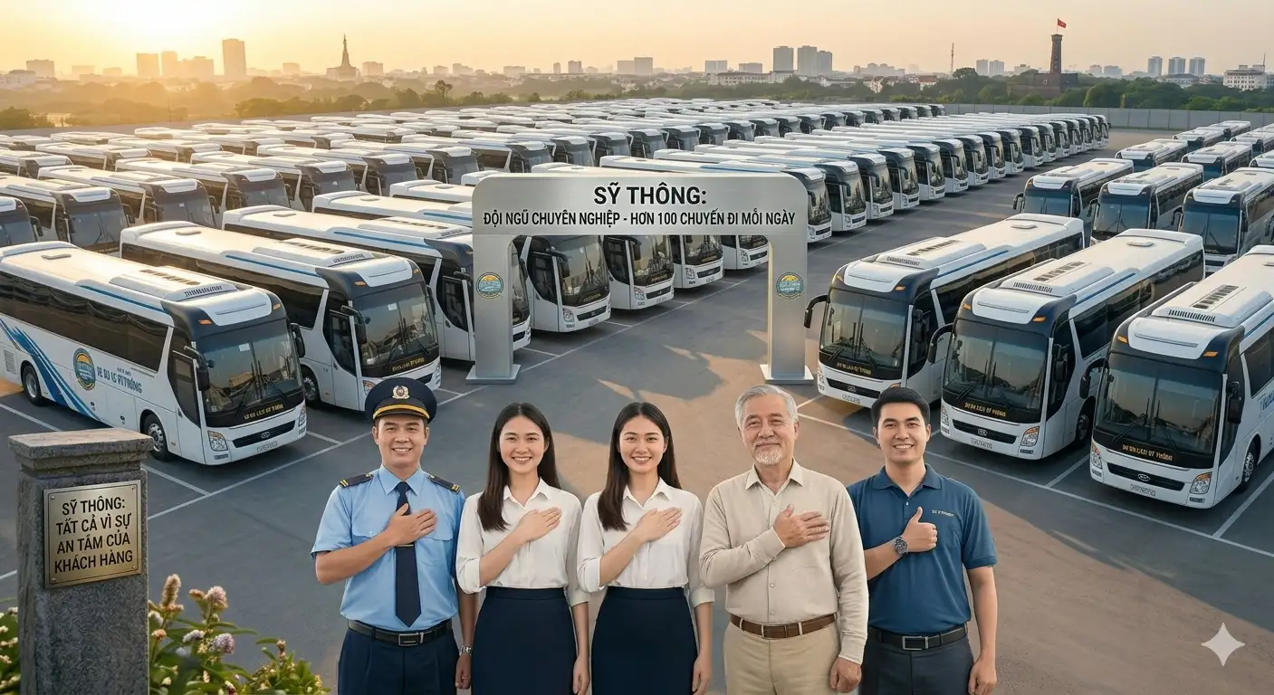 Thuê xe 29 chỗ gấp trong ngày tại Hà Nội – Đội ngũ sỹ thông cam kết
